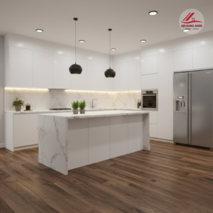 Sàn Gỗ Kosmos Cốt Xanh Đế Cao Su 8mm - K87 decor