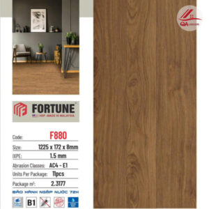 Sàn gỗ Fortune 8mm – F880