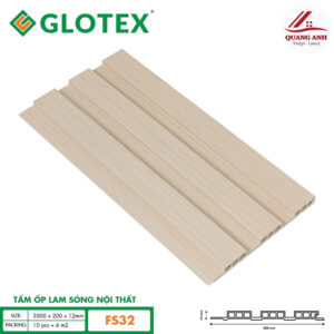 Tấm Ốp Lam Sóng Glotex - FS32