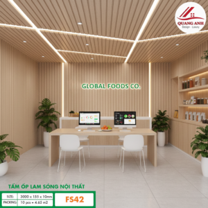 Tấm Ốp Lam Sóng Glotex - FS42