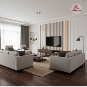 Tấm Ốp Lam Sóng HoBiWood – LS3C03 decor