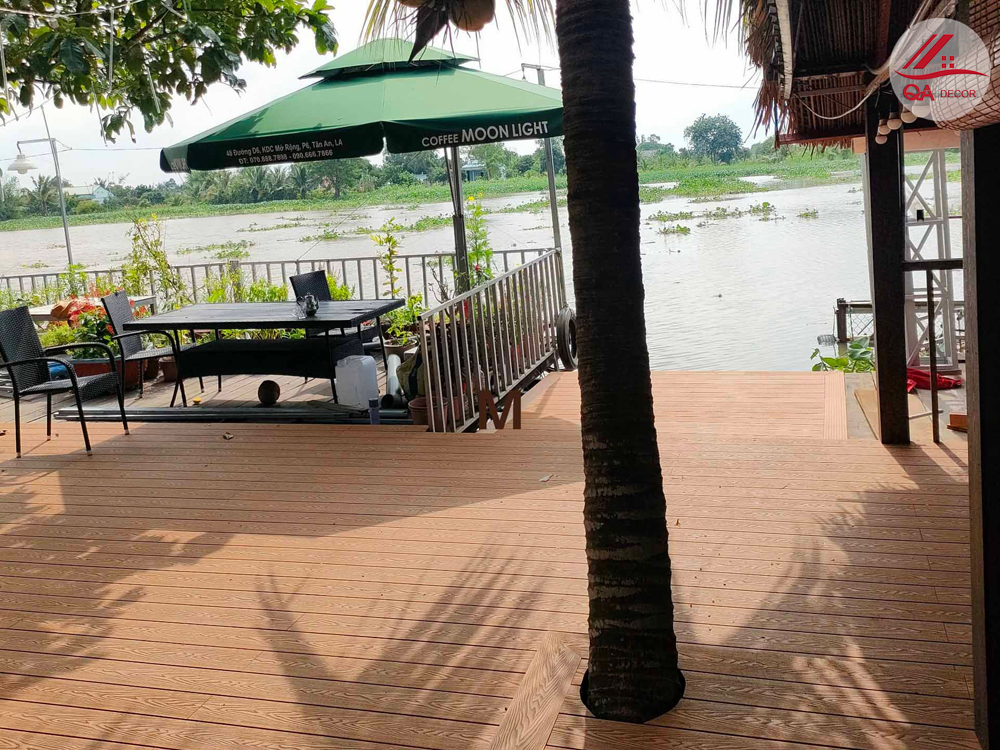 Gỗ nhựa ngoài trời