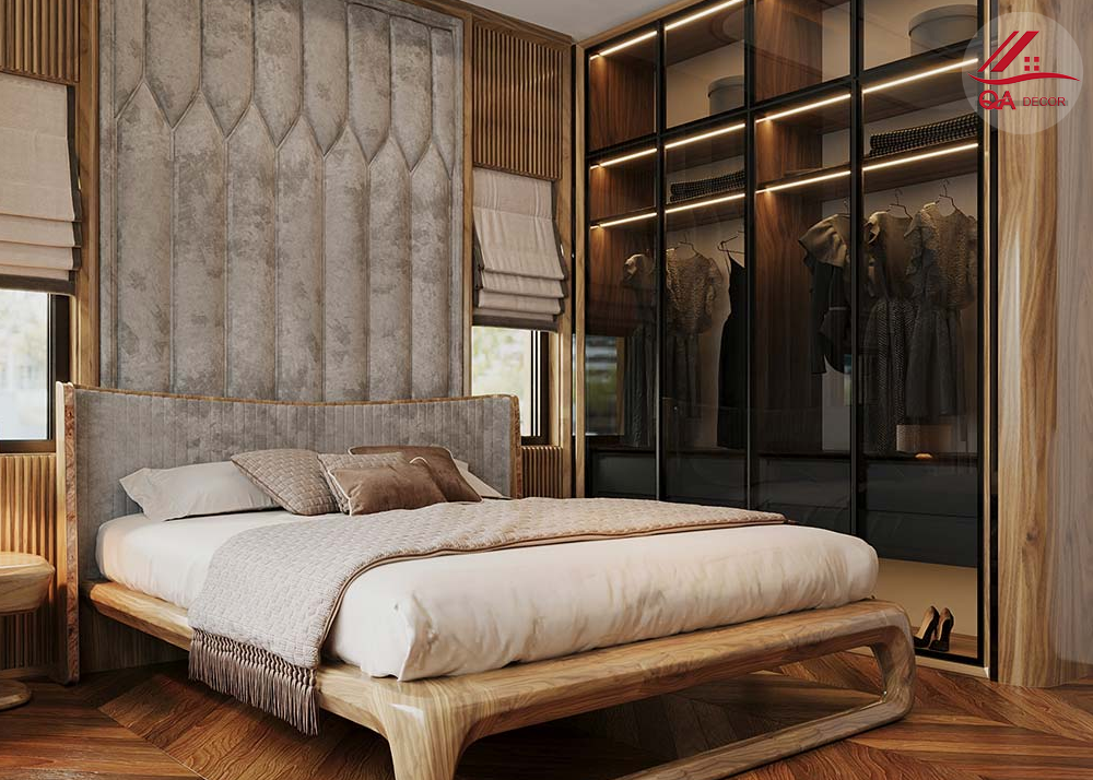 Thiết Kế Nội Thất Biệt Thự Gỗ Óc Chó Cao Cấp Tại Quận Gò Vấp 14 thiết kế nội thất biệt thự