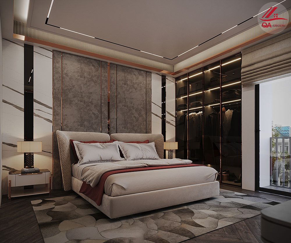 Thiết Kế Nội Thất Biệt Thự Luxury Cho Anh Nam Tại Tân Bình 48 Thiet-ke-noi-that-biet-thu-300m2-12