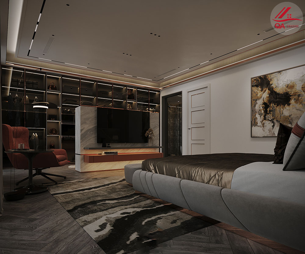Thiết Kế Nội Thất Biệt Thự Luxury Cho Anh Nam Tại Tân Bình 38 Thiet-ke-noi-that-biet-thu-300m2-18