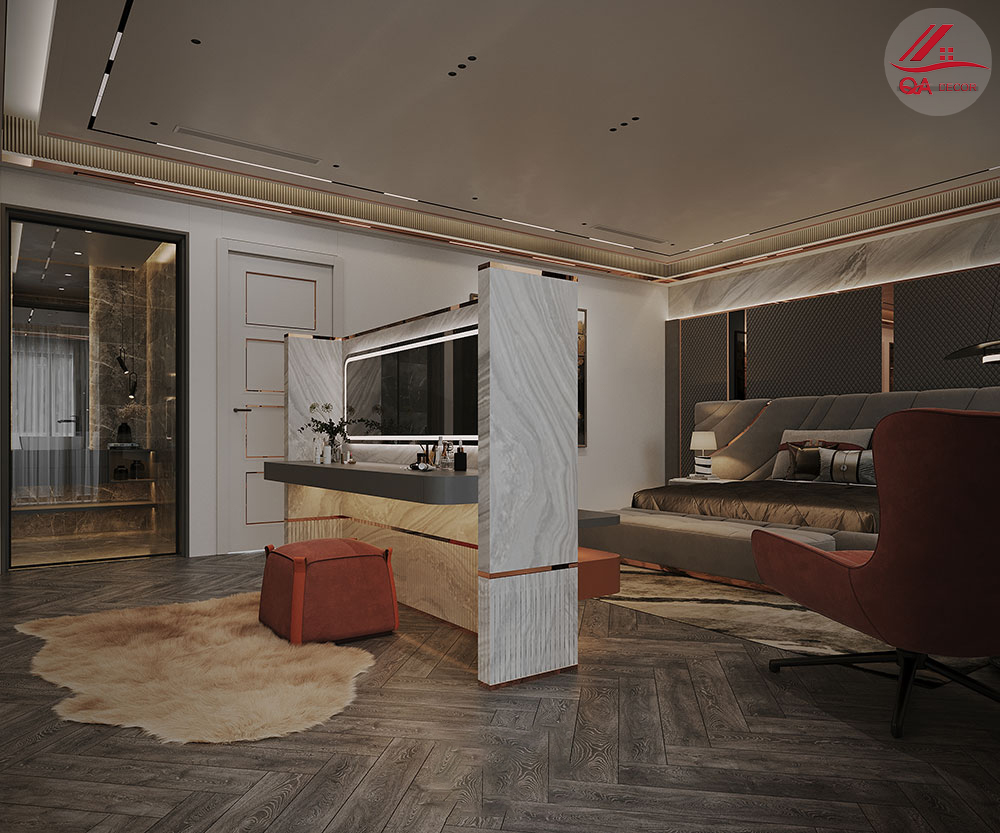 Thiết Kế Nội Thất Biệt Thự Luxury Cho Anh Nam Tại Tân Bình 41 Thiet-ke-noi-that-biet-thu-300m2-20