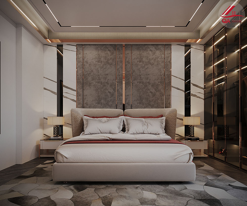 Thiết Kế Nội Thất Biệt Thự Luxury Cho Anh Nam Tại Tân Bình 46 hiet-ke-noi-that-biet-thu-300m2-9