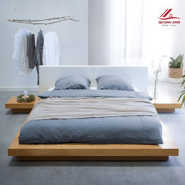 giường ngủ kiểu nhật tối giản