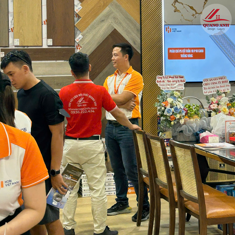 Quang Anh Decor Góp Mặt Tại Triển Lãm Vietbuild 2025 Cùng Hobi Wood 3 quang anh decor