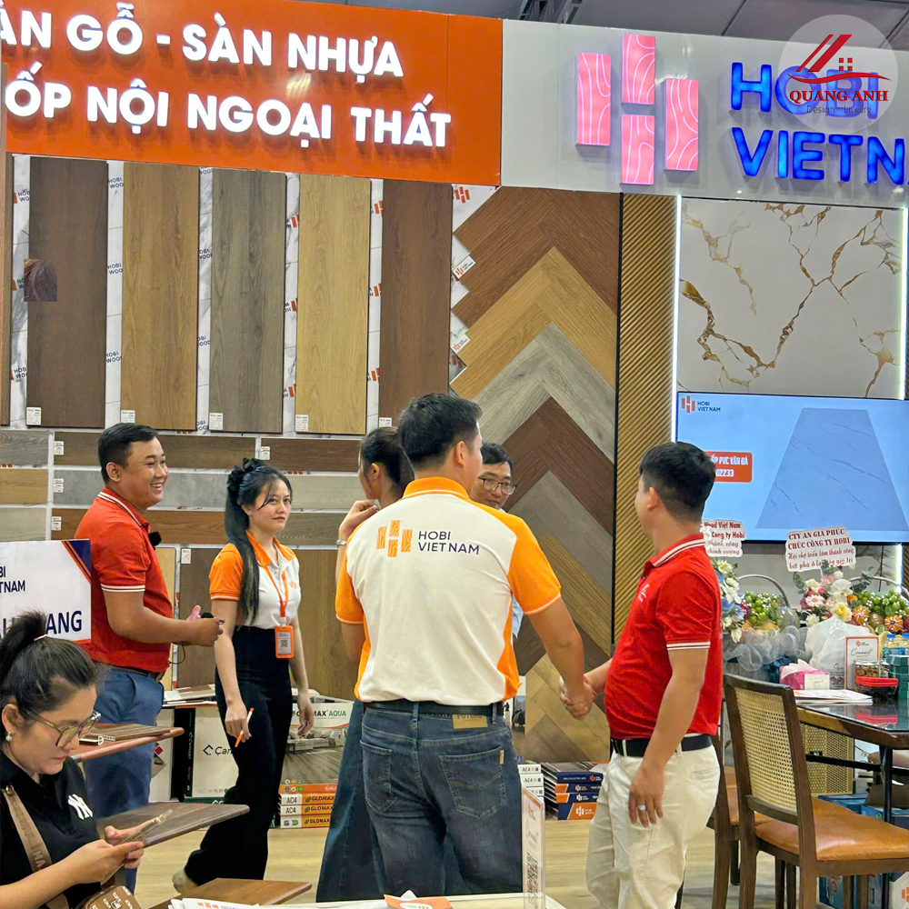 Quang Anh Decor Góp Mặt Tại Triển Lãm Vietbuild 2025 Cùng Hobi Wood 5 Quang Anh Decor
