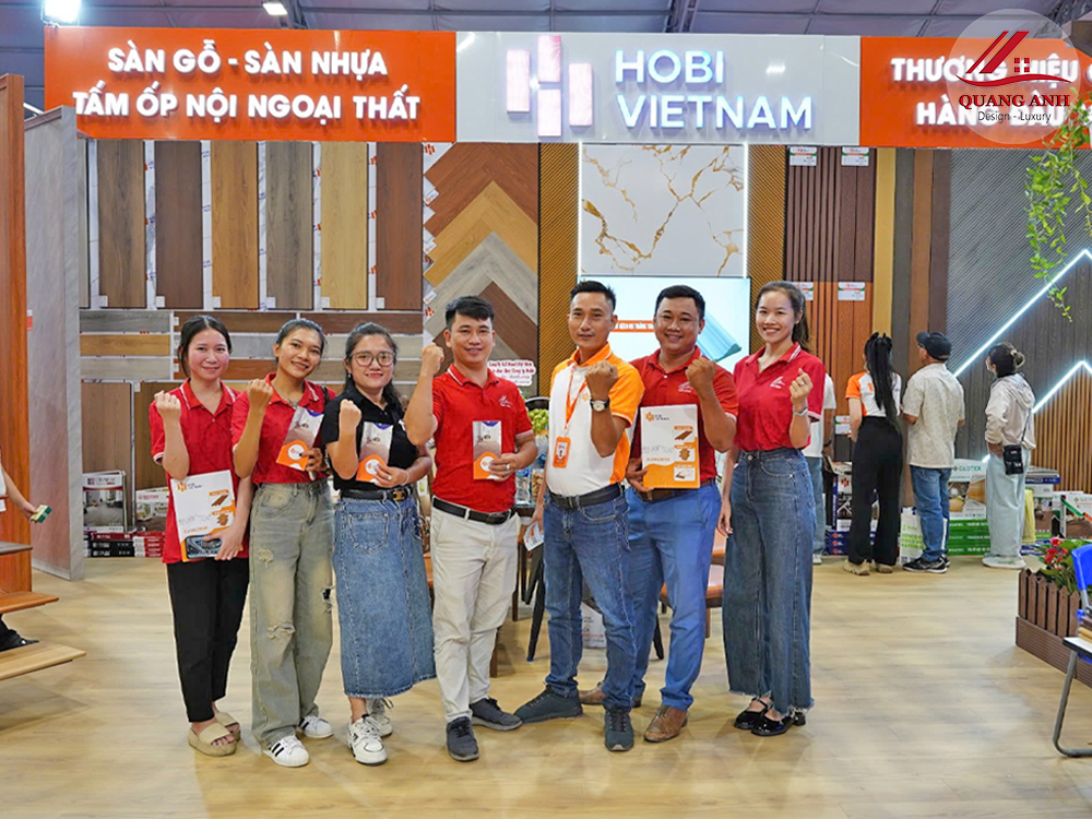 Quang Anh Decor Góp Mặt Tại Triển Lãm Vietbuild 2025 Cùng Hobi Wood 2 quang anh decor