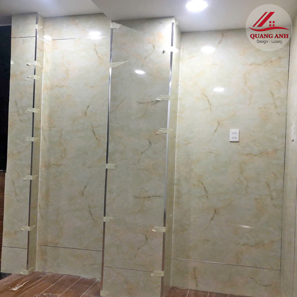 Nâng Tầm Không Gian Với Tấm Ốp PVC In Tranh & Sàn Gỗ Tại Âu Cơ 5 tấm ốp pvc