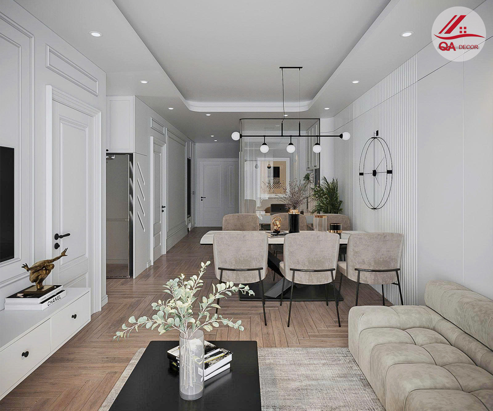 Mẫu Thiết Kế Nội Thất Chung Cư Quận 1 Sang Trọng 9 thiết kế nội thất phòng khách