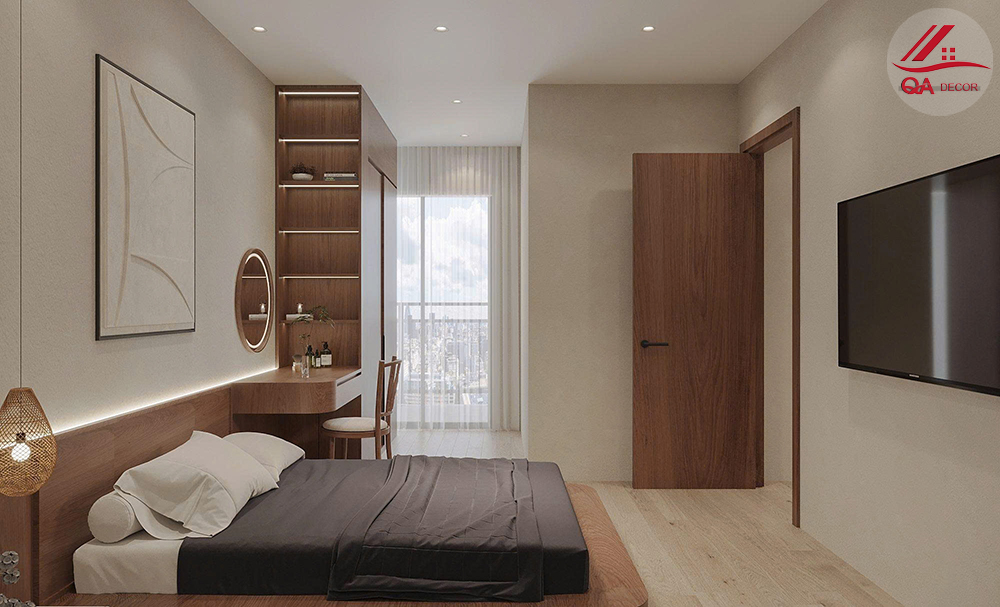 Thiết Kế Nội Thất Chung Cư 2 Phòng Ngủ Đẹp, Tiện Nghi 10 thiết kế nội thất chung cư