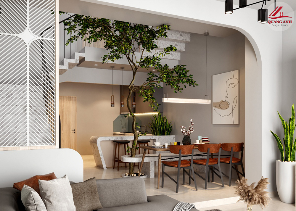 Thiết Kế Nội Thất Nhà Phố Tại Long An Đẹp, Hiện Đại Năm 2025 15 thiết kế nội thất nhà phố tại Long An