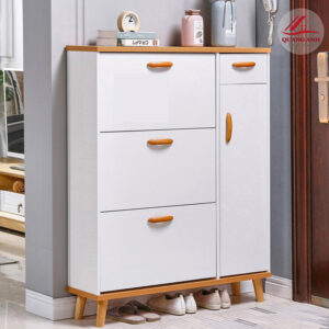 Tủ Giày Gỗ Hiện Đại Thiết Kế Đơn Giản