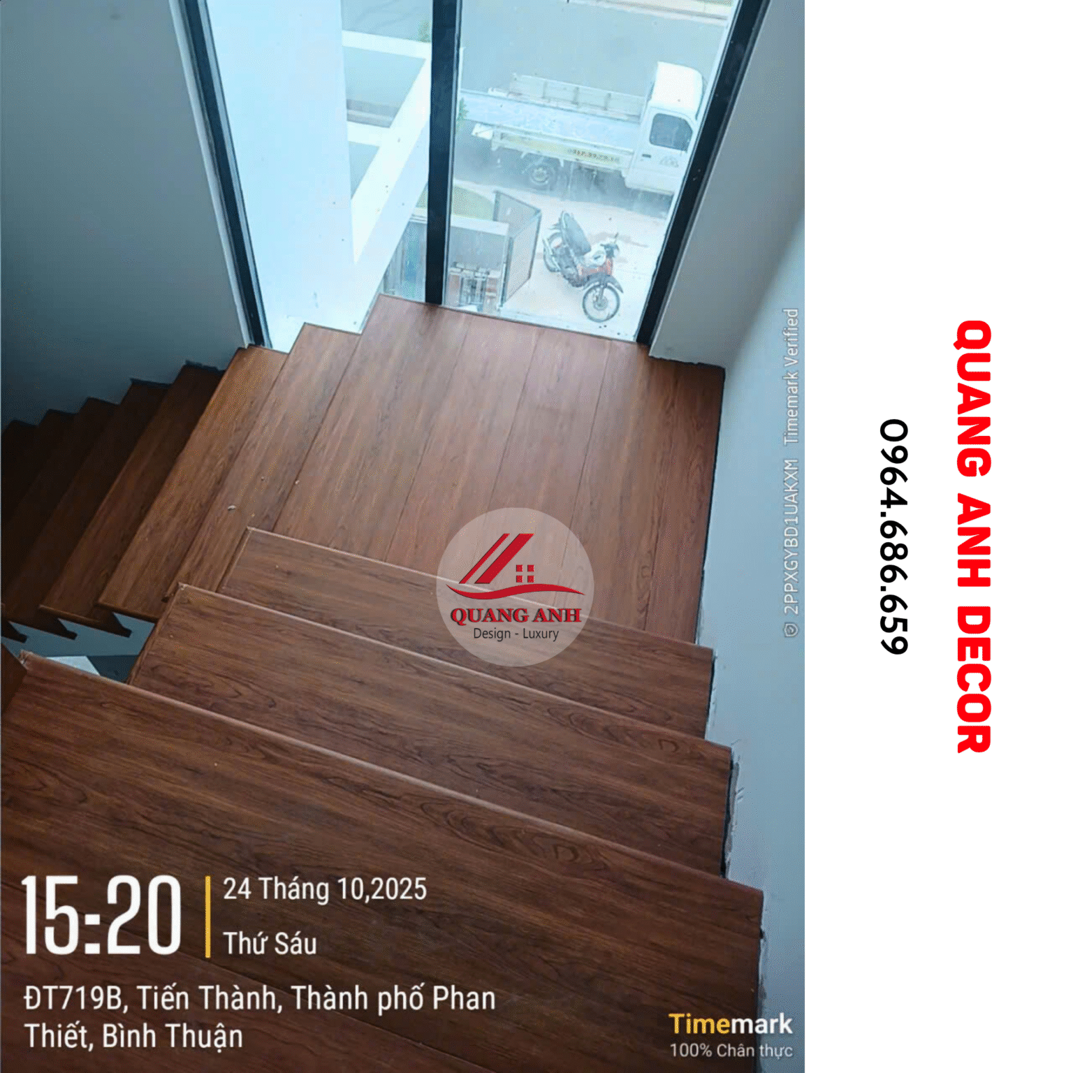 Tấm ốp mặt bậc cầu thang tại Nova World Phan Thiết