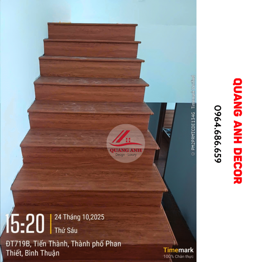 Tấm ốp mặt bậc cầu thang tại Nova World Phan Thiết