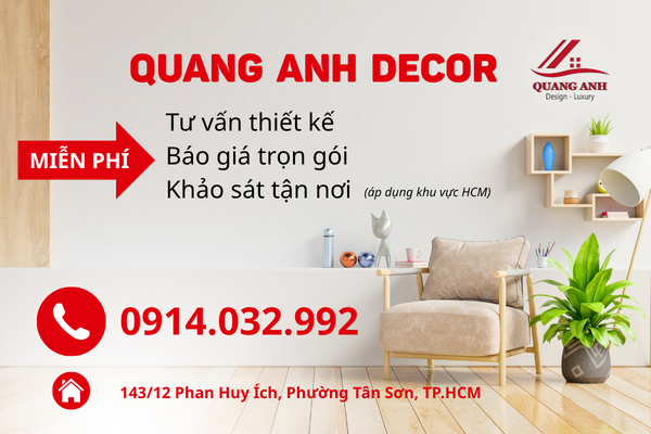 Thiết Kế Nội Thất Nhà Hàng Ấm Cúng Tại Tân Bình 3 Liên hệ Quang Anh decor để được tư vấn tận nhà