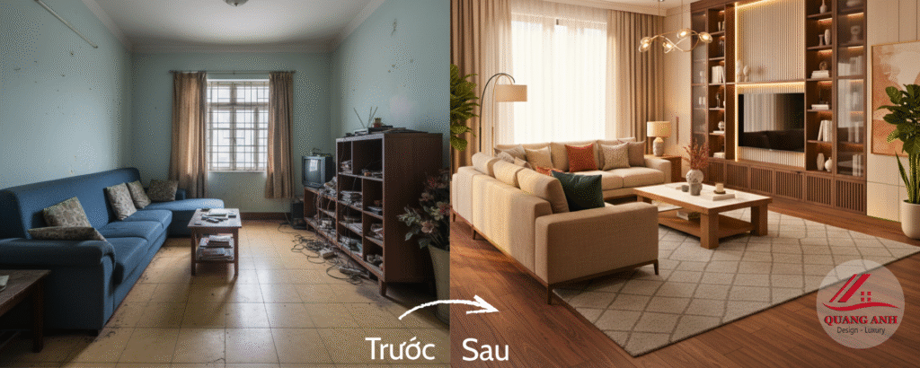 Dự án thực tế Quang Anh Decor