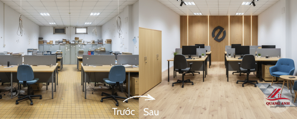 Dự án thực tế Quang Anh Decor