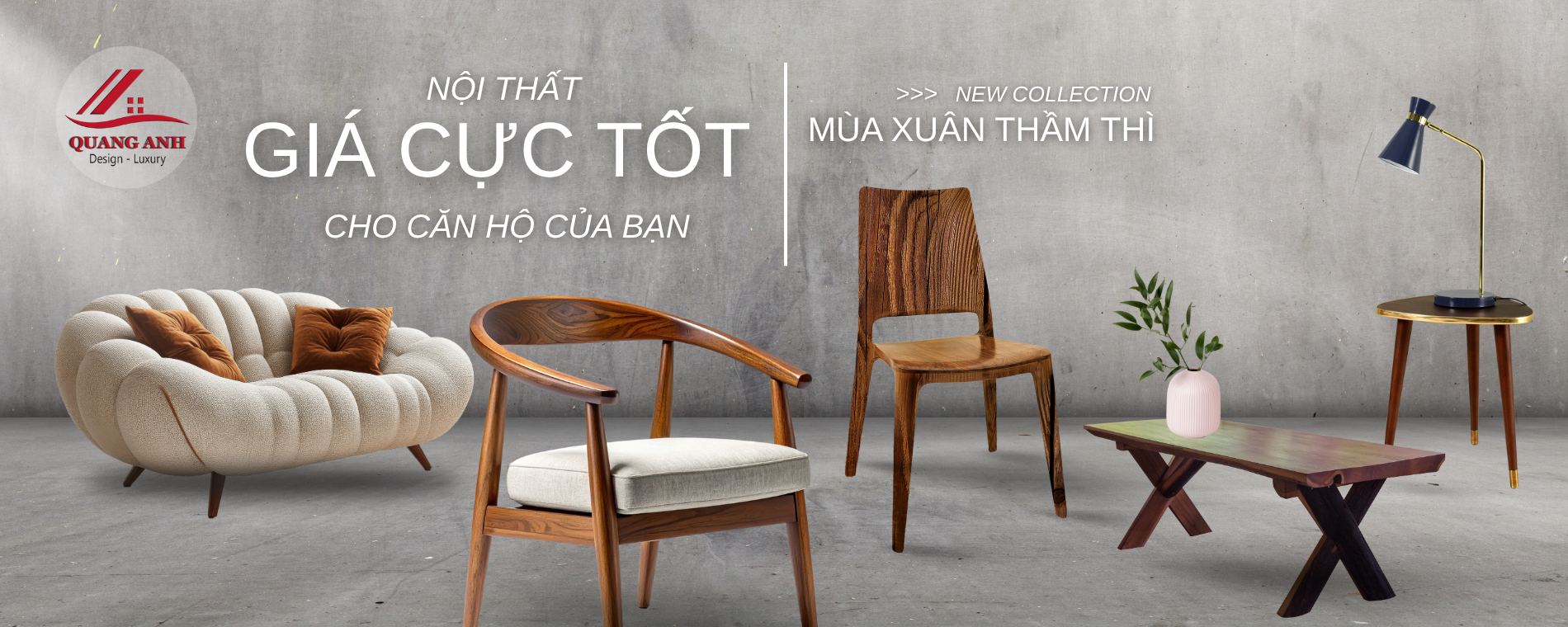 Nội thất phòng khách BTS XUÂN THÌ THẦM