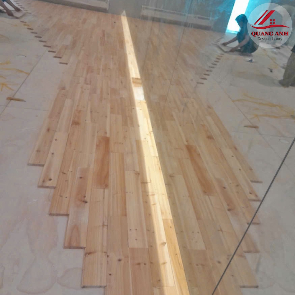 Lắp Đặt Sàn Gỗ HiNoKi Cho Khu Nghỉ Dưỡng Bình Thạnh 4 sàn gỗ hinoki