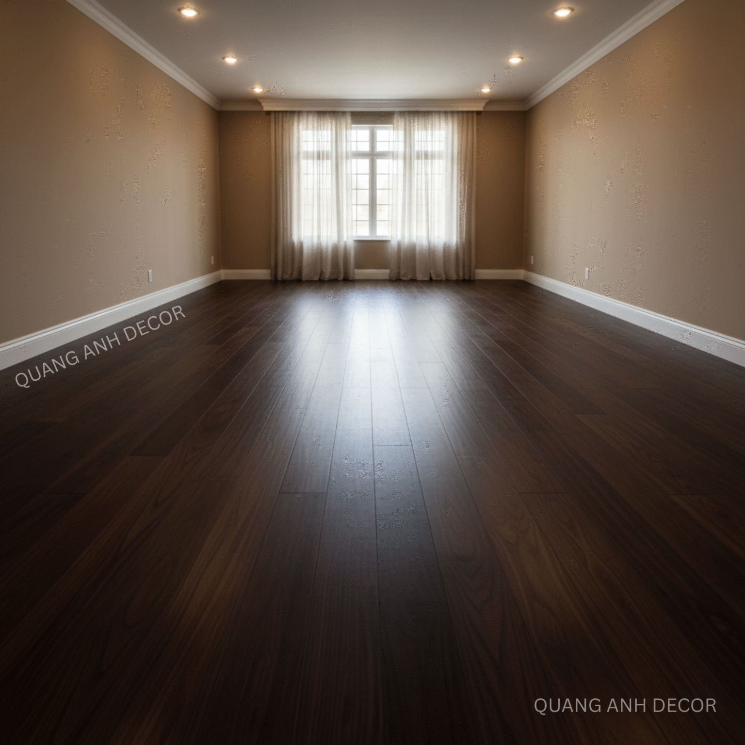 Thi công sàn gỗ tự nhiên