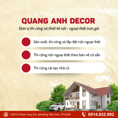 Thi công thiết kế nội thất chung cư