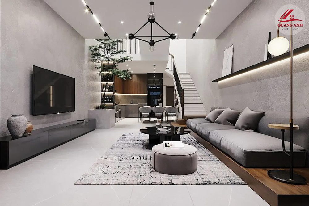 Thi công nội thất phòng khách