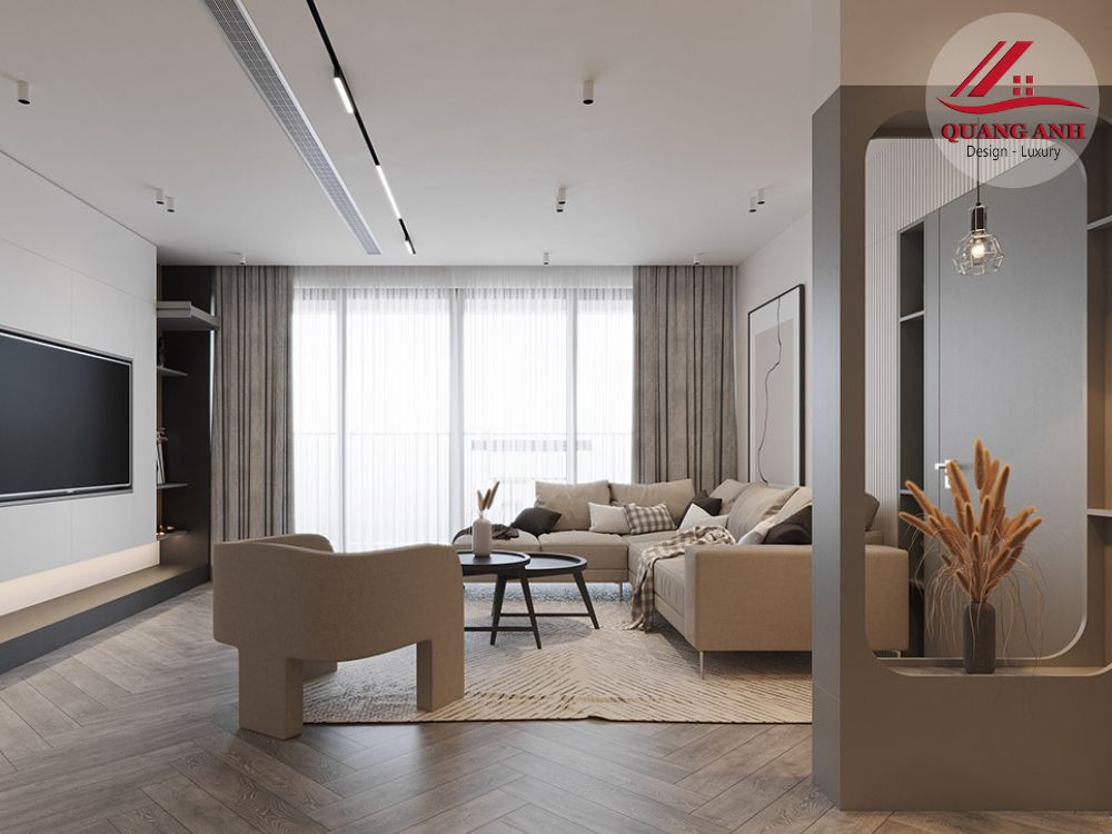 thiết kế nội thất phòng khách