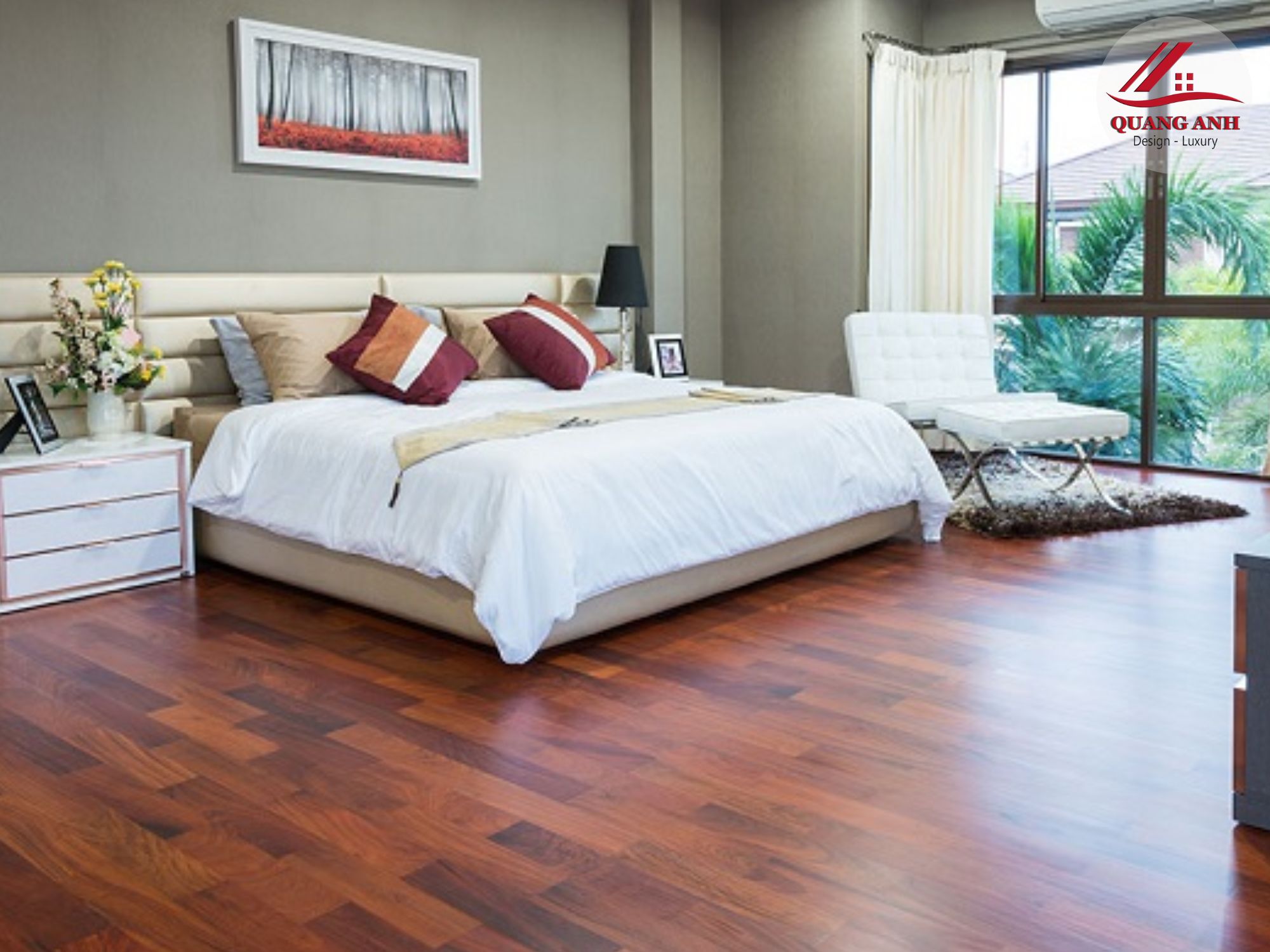 Cách Chọn Sàn Gỗ Cho Phòng Ngủ Hợp Lý Và Thẩm Mỹ 12 sàn gỗ cho phòng ngủ