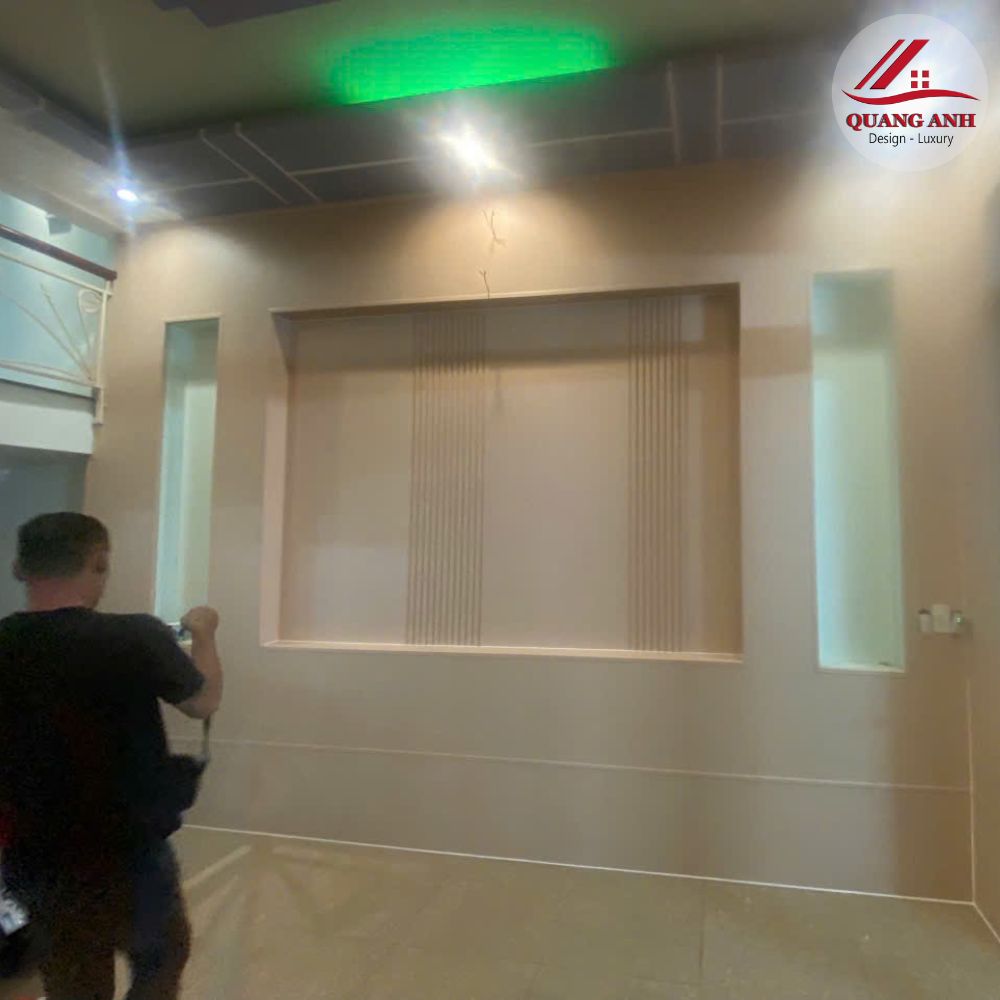 tấm ốp nano, lam sóng