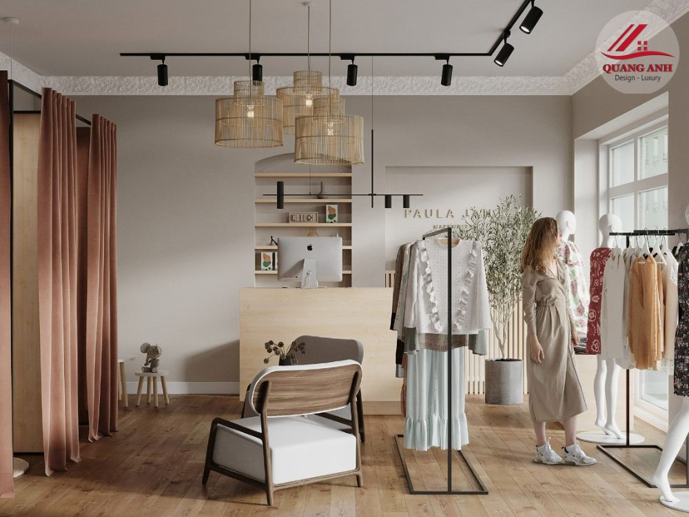nội thất shop thời trang
