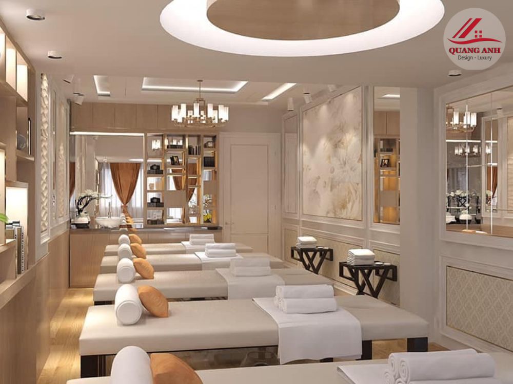 thiết kế thi công nội thất spa