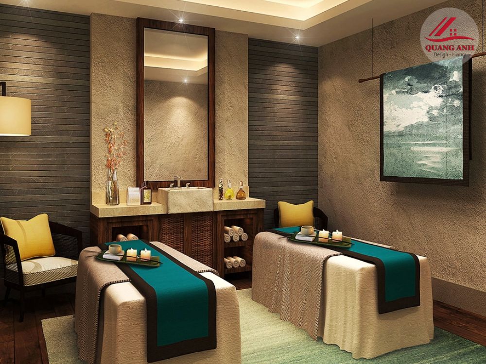 thiết kế thi công nội thất spa