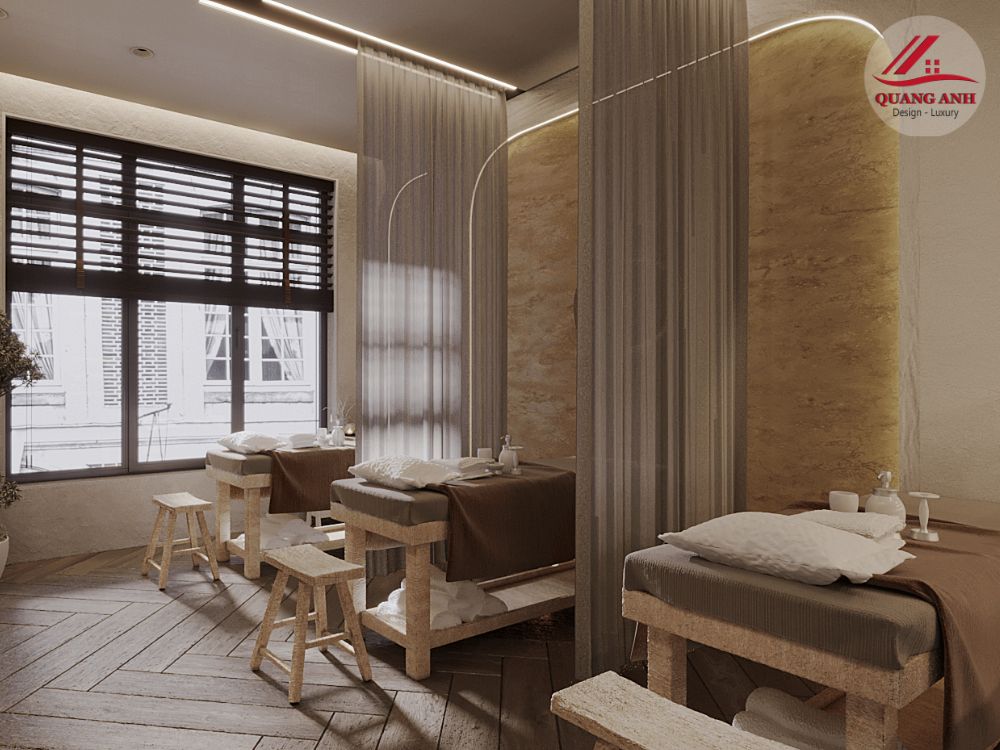 thiết kế thi công nội thất spa