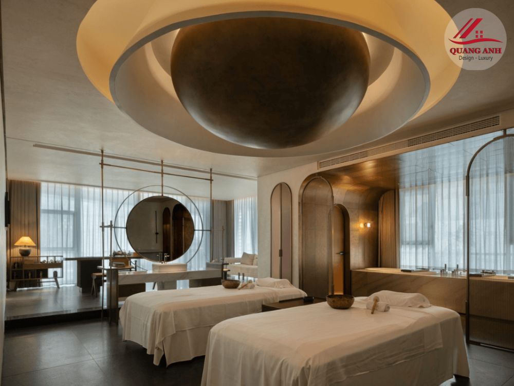 thiết kế thi công nội thất spa