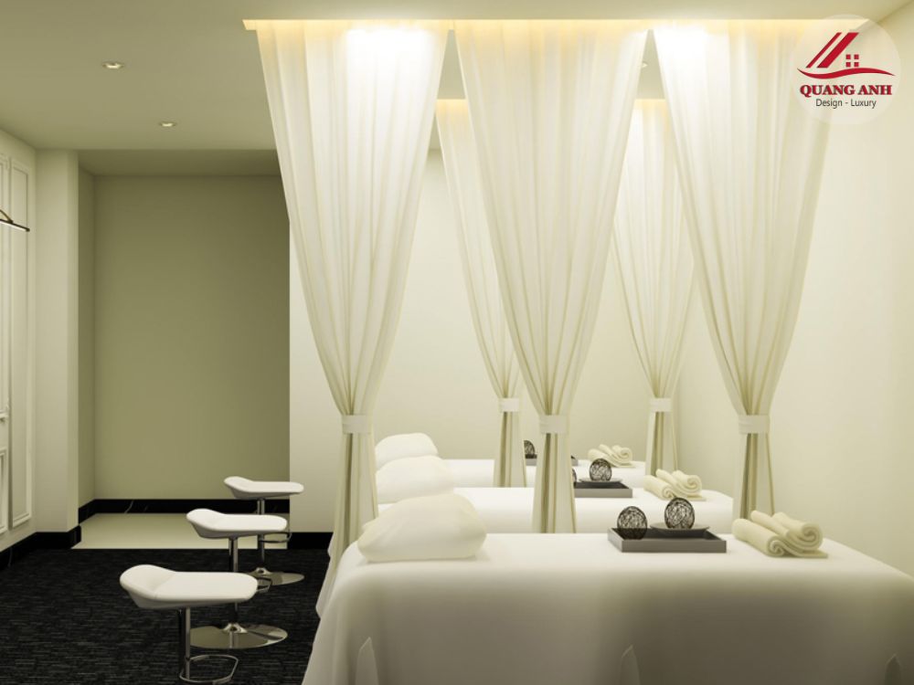 thiết kế thi công nội thất spa