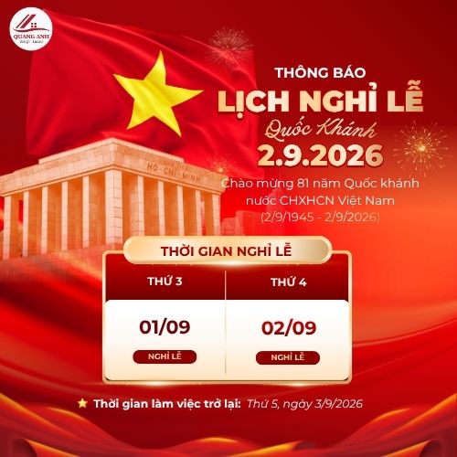 lịch nghỉ lễ quốc khánh